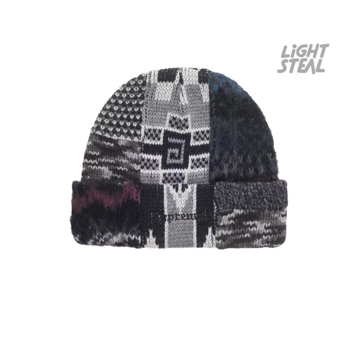 Supreme Beanie Patchwork Grey
