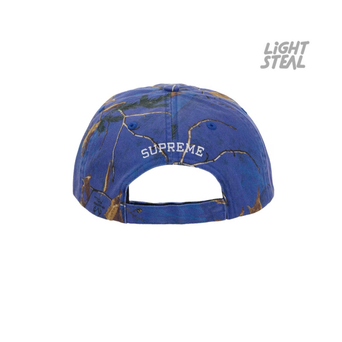 Supreme Bottle Opener 6-Panel Hat Blu Camouflage - immagine 3