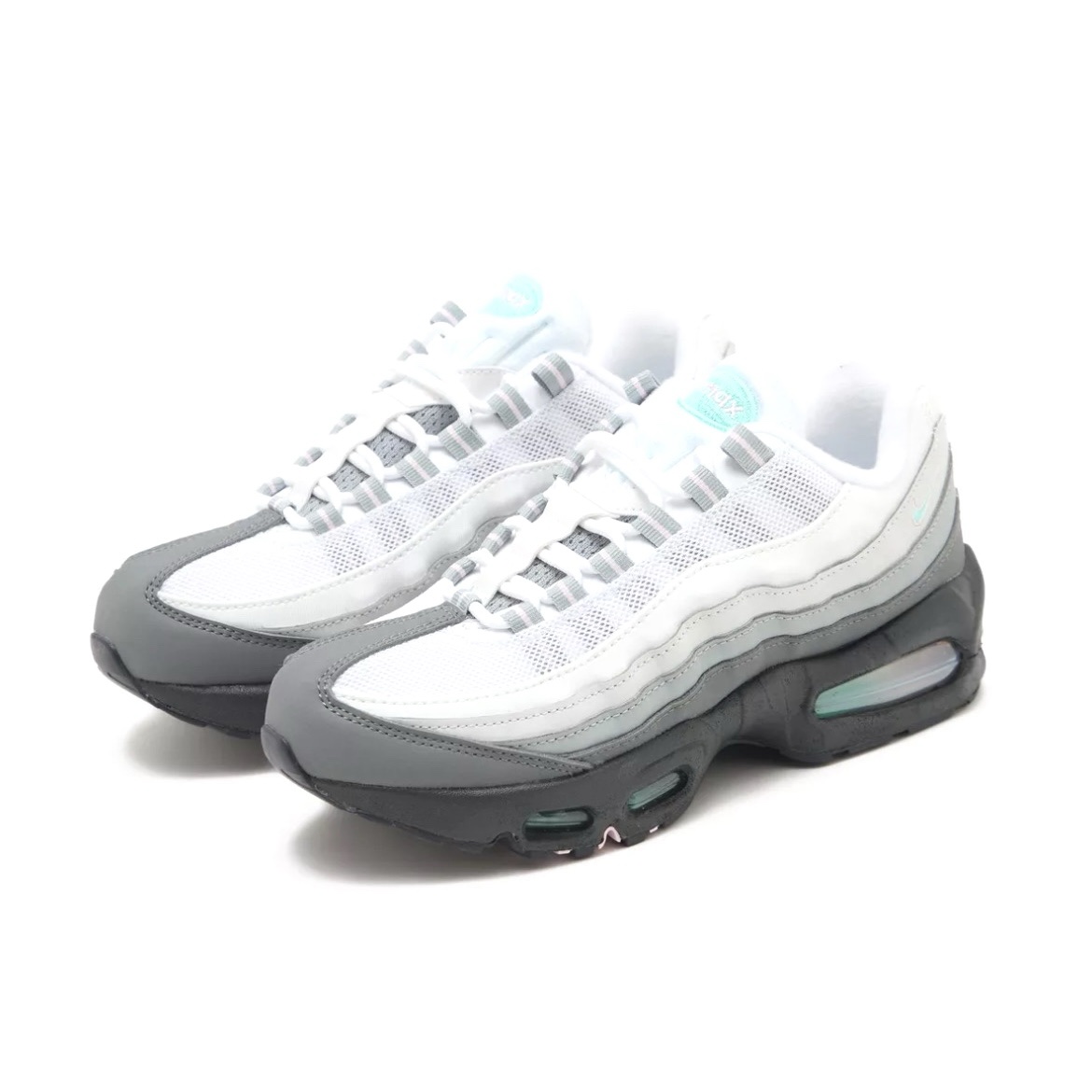 Nike Air Max 95 Big Bubble Grey Teal Pink - immagine 2