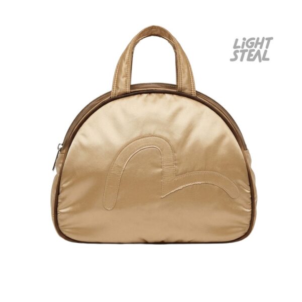Evisu Nylon Bowling Bag Olive Gold (Usato)
