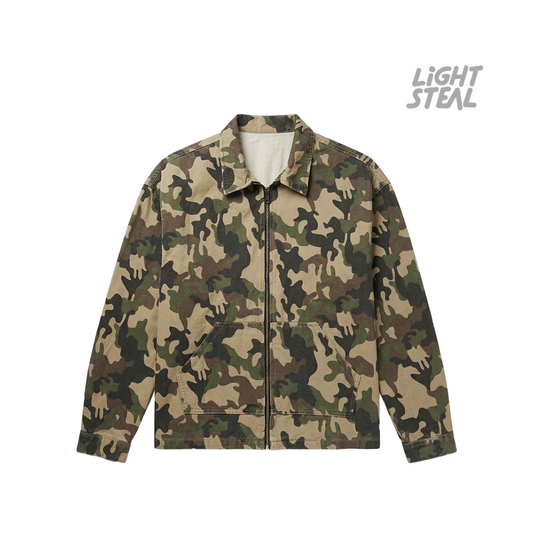 Giacca Utility Replacement Zip Camo