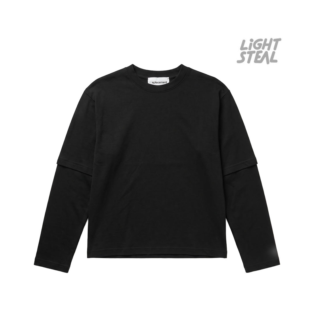 Layered Longsleeve Replacement Black