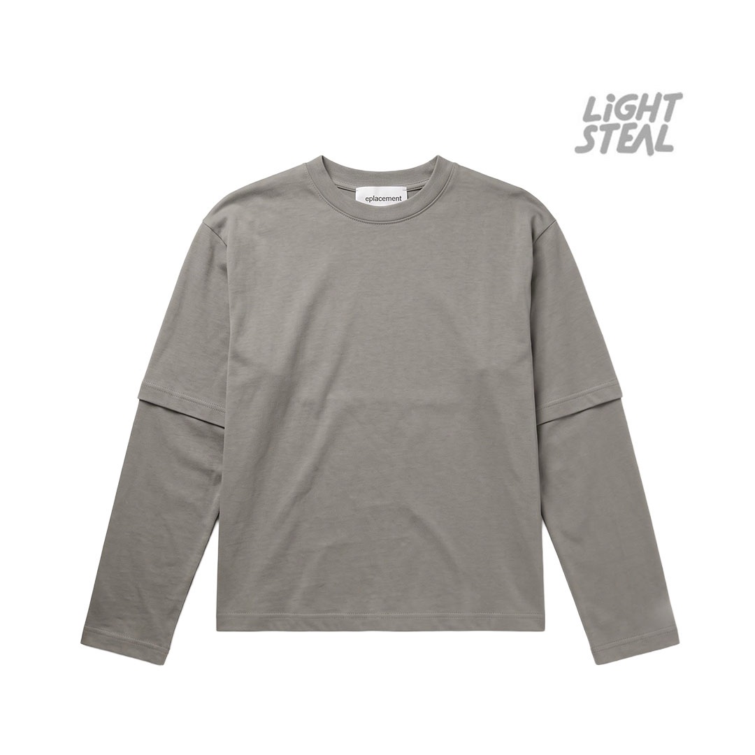 Layered Longsleeve Replacement Grey