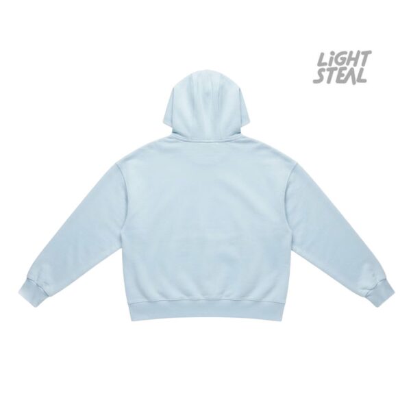 Felpa con Cappuccio Replacement Minimal Light Blue