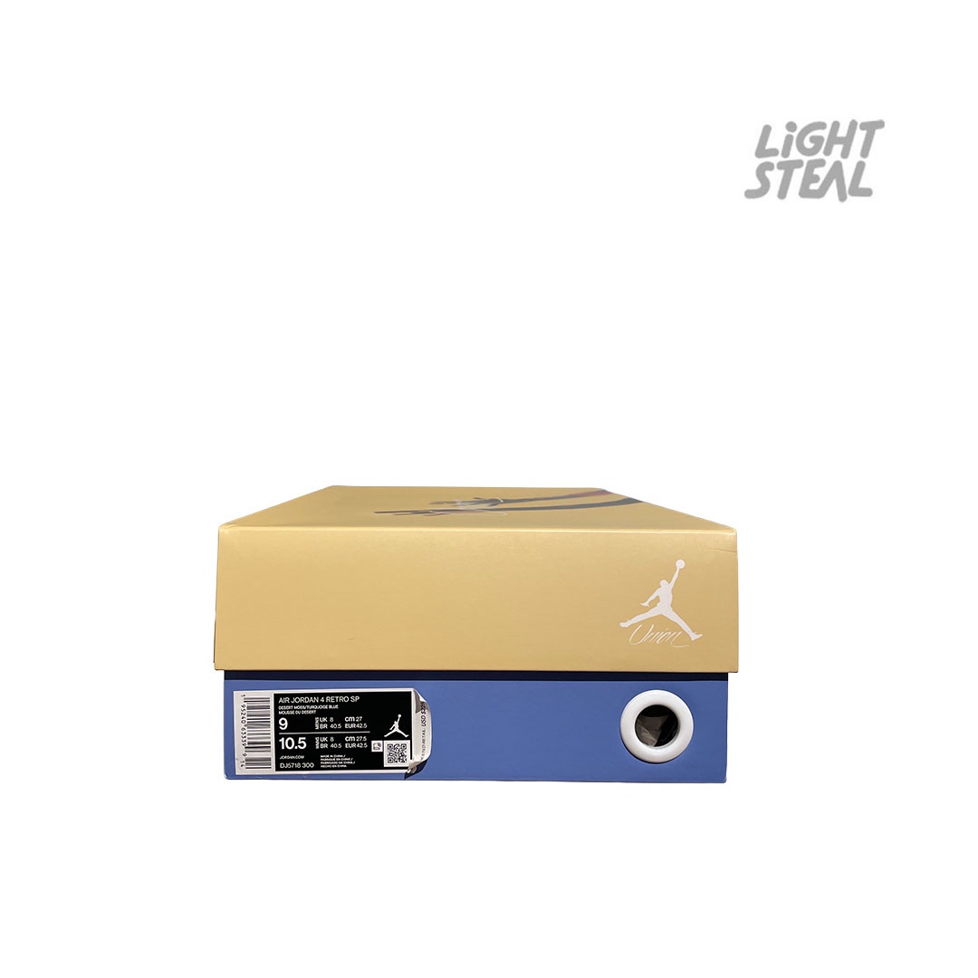 Jordan 4 Retro Union Desert Moss (Used) - immagine 8