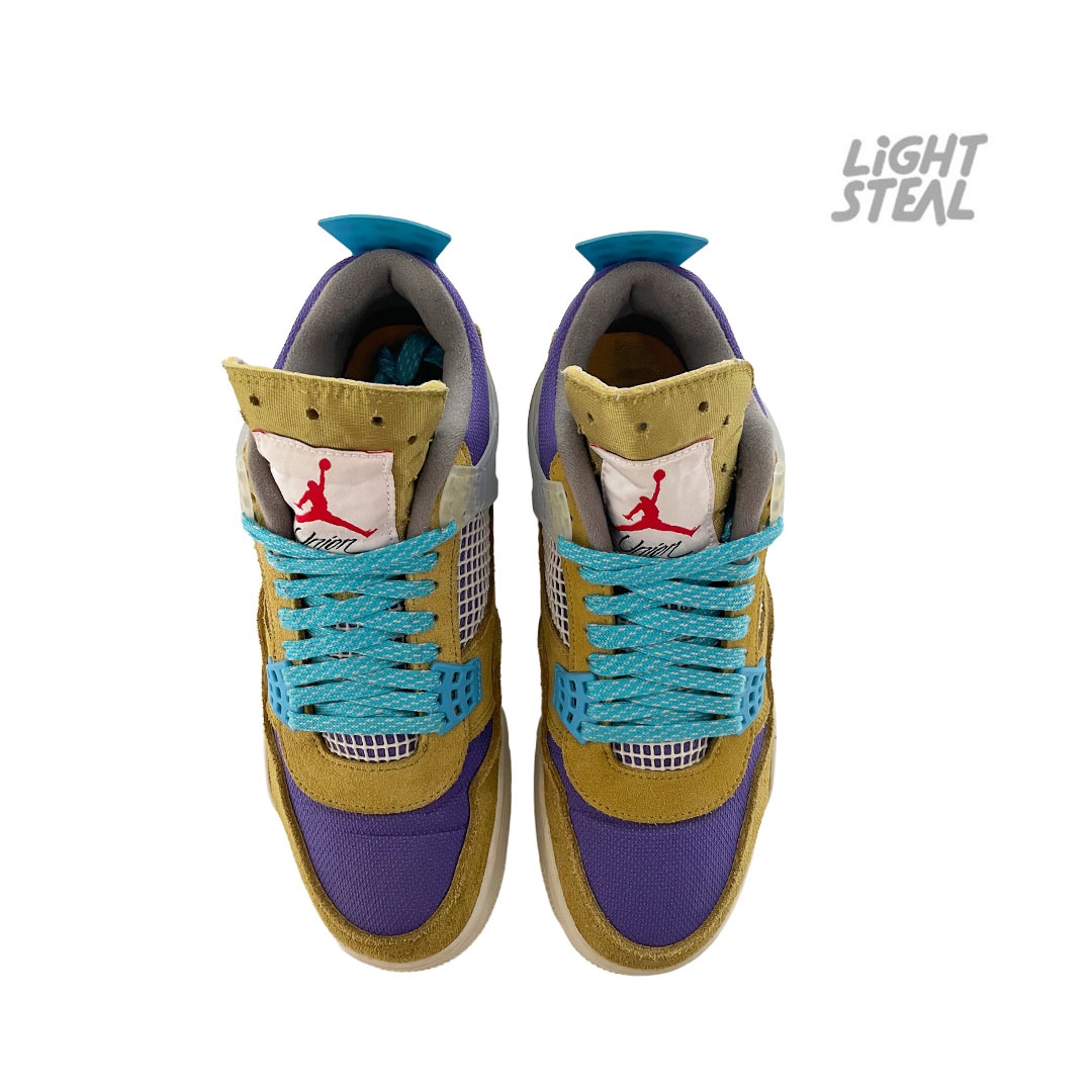 Jordan 4 Retro Union Desert Moss (Used) - immagine 2