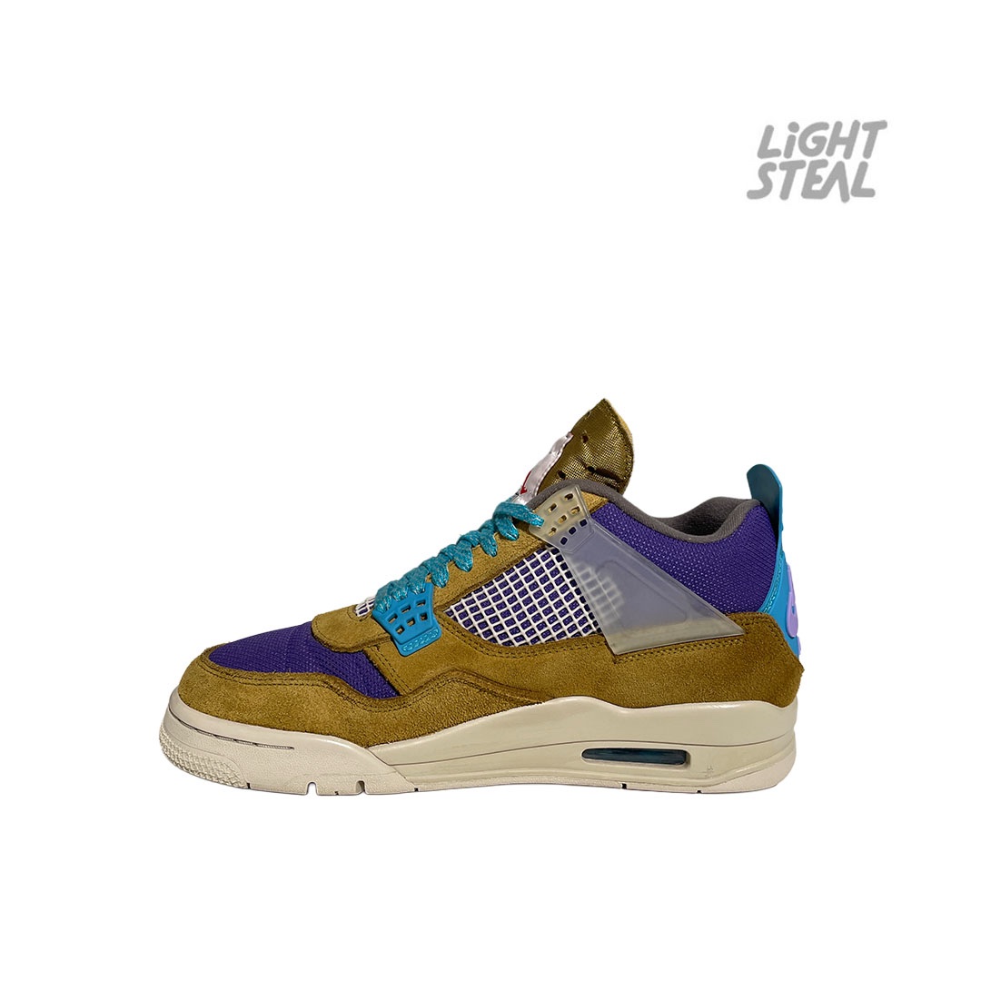 Jordan 4 Retro Union Desert Moss (Used) - immagine 3