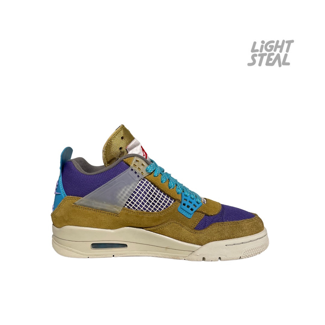 Jordan 4 Retro Union Desert Moss (Used) - immagine 5