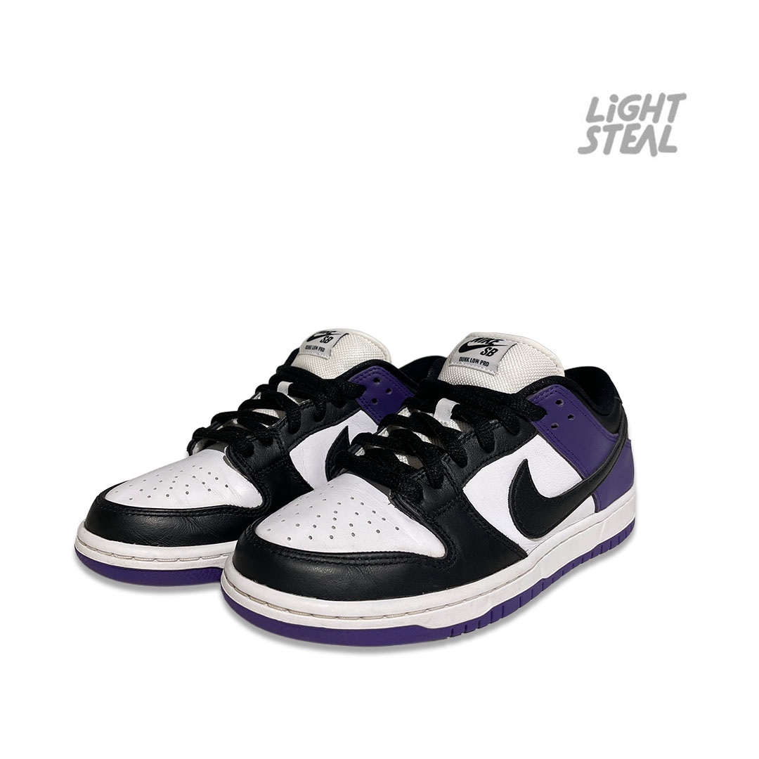 Dunk Low SB Court Purple (Used) - immagine 3