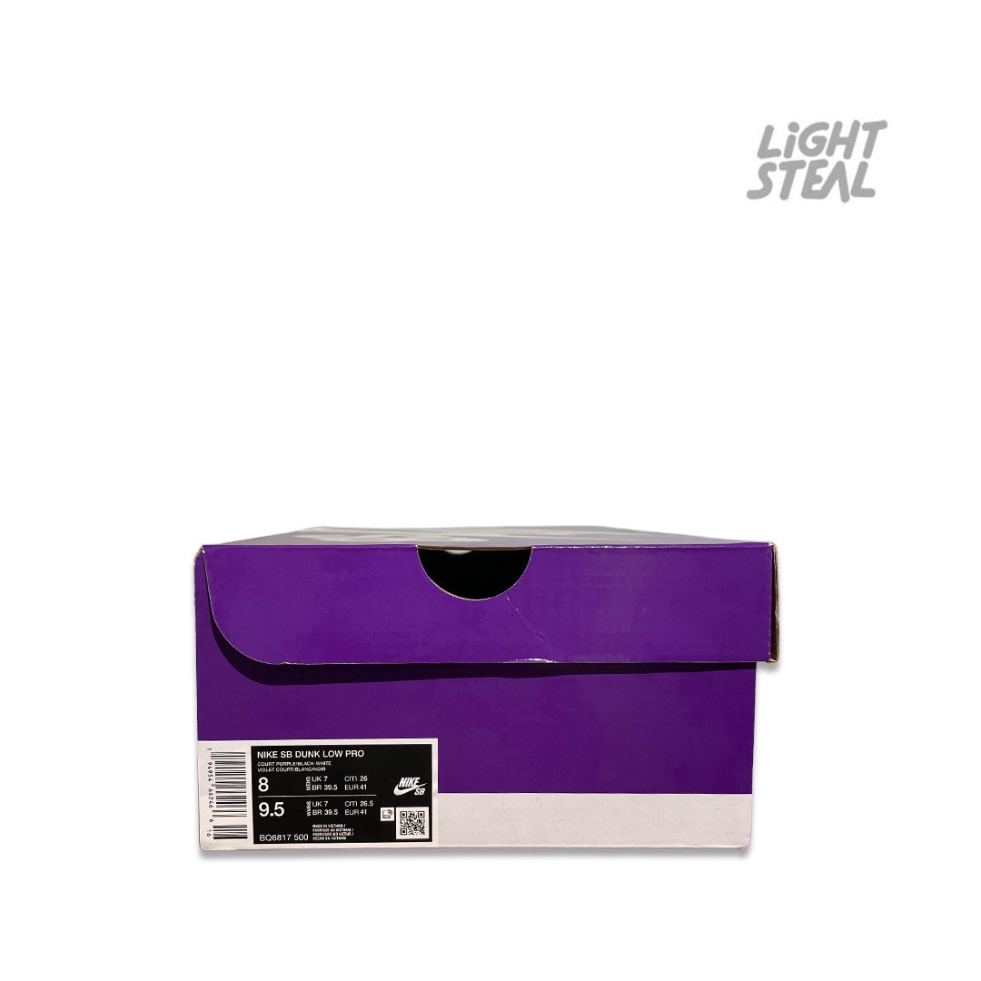 Dunk Low SB Court Purple (Used) - immagine 10