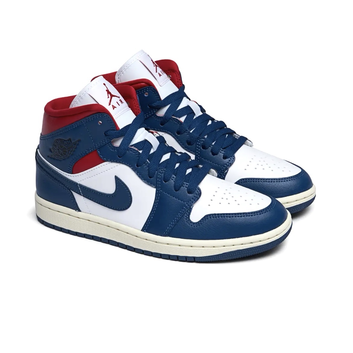 Jordan 1 Mid French Blu Gym Red (W) - immagine 2